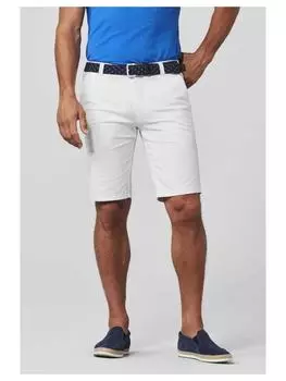 Тканевые шорты Meyer, белый