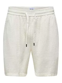 Тканевые шорты Only&Sons, белый