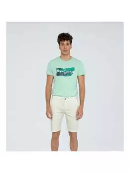 Тканевые шорты Pepe Jeans, белый