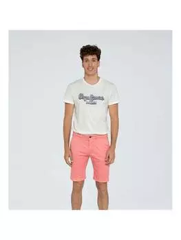 Тканевые шорты Pepe Jeans, розовый