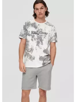 Тканевые шорты QS, белый