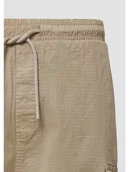 Тканевые шорты QS, бежевый