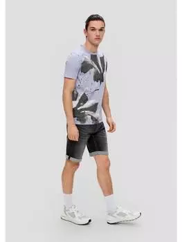 Тканевые шорты QS, серый