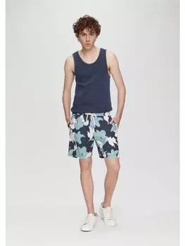 Тканевые шорты QS, синий