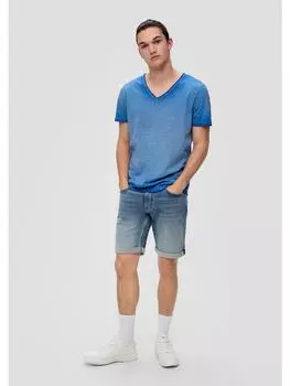Тканевые шорты QS, синий