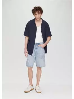 Тканевые шорты QS, синий