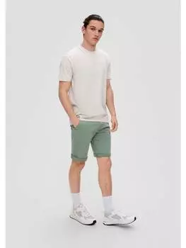 Тканевые шорты QS, зеленый