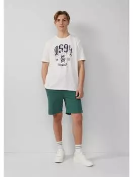 Тканевые шорты QS, зеленый