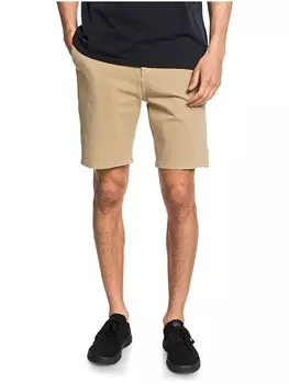 Тканевые шорты Quiksilver, бежевый