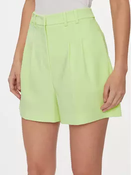 Тканевые шорты regular fit Patrizia Pepe, зеленый