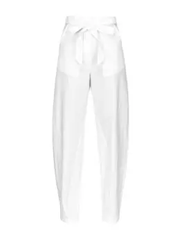 Тканевые шорты regular fit Pinko, белый