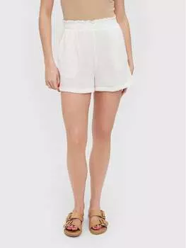 Тканевые шорты regular fit Vero Moda, белый