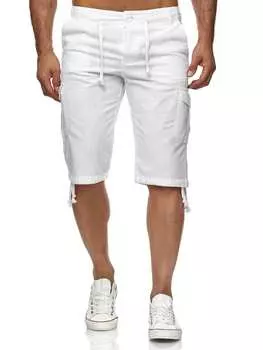 Тканевые шорты RESLAD, белый