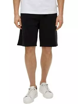 Тканевые шорты s.Oliver, черный