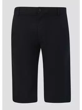 Тканевые шорты s.Oliver, черный