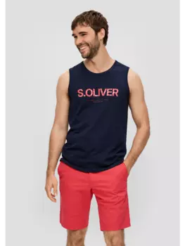 Тканевые шорты s.Oliver, красный