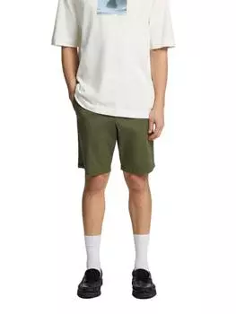 Тканевые шорты SELECTED HOMME, зеленый