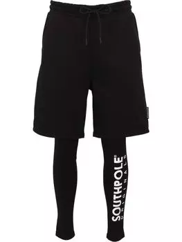 Тканевые шорты Southpole, черный