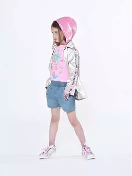 Тканевые шорты стандартного кроя Billieblush, синий