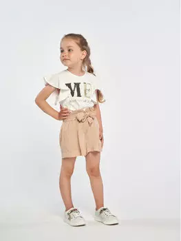 Тканевые шорты стандартного кроя Birba Trybeyond, бежевый