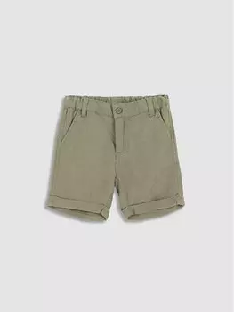 Тканевые шорты стандартного кроя Coccodrillo, зеленый