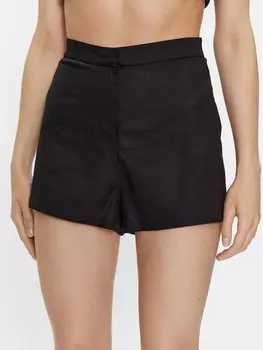 Тканевые шорты стандартного кроя Glamorous, черный