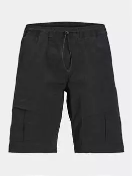 Тканевые шорты стандартного кроя Jack&Jones, черный