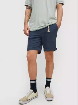 Тканевые шорты стандартного кроя Jack&Jones, синий