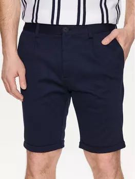 Тканевые шорты стандартного кроя Lindbergh, синий