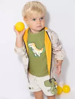 Тканевые шорты стандартного кроя Mayoral, бежевый