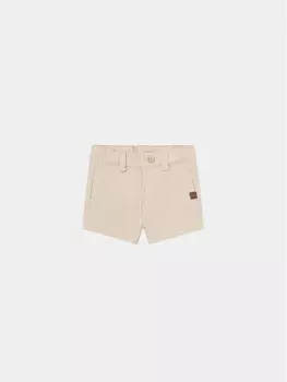 Тканевые шорты стандартного кроя Mayoral, бежевый