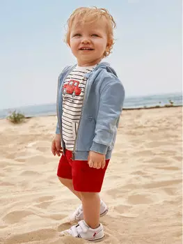 Тканевые шорты стандартного кроя Mayoral, красный