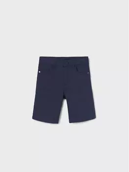 Тканевые шорты стандартного кроя Mayoral, синий