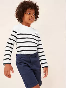 Тканевые шорты стандартного кроя Mayoral, синий