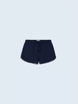 Тканевые шорты стандартного кроя Mayoral, синий