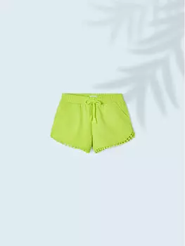 Тканевые шорты стандартного кроя Mayoral, зеленый