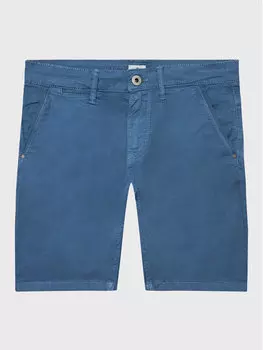 Тканевые шорты стандартного кроя Pepe Jeans, синий