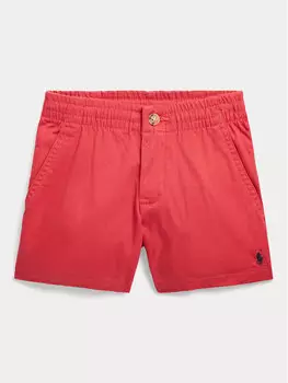 Тканевые шорты стандартного кроя Polo Ralph Lauren, красный