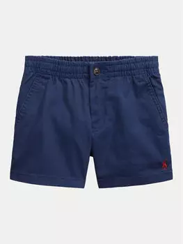 Тканевые шорты стандартного кроя Polo Ralph Lauren, синий