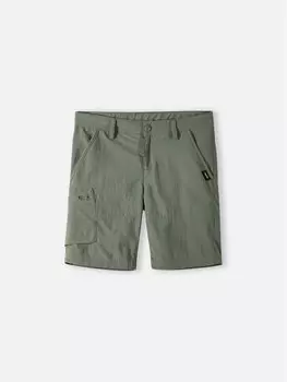 Тканевые шорты стандартного кроя Reima, зеленый