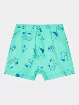 Тканевые шорты стандартного кроя United Colors Of Benetton, бирюзовый