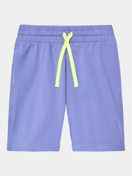 Тканевые шорты стандартного кроя United Colors Of Benetton, фиолетовый