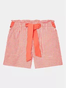 Тканевые шорты стандартного кроя United Colors Of Benetton, красный