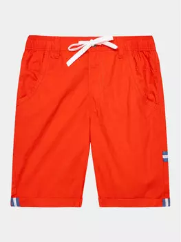Тканевые шорты стандартного кроя United Colors Of Benetton, красный