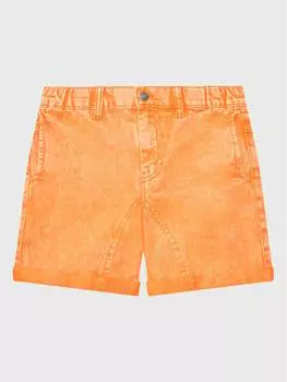 Тканевые шорты стандартного кроя United Colors Of Benetton, оранжевый