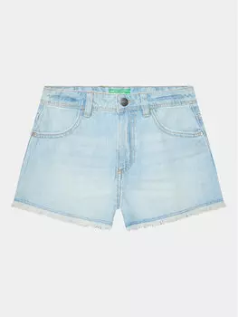 Тканевые шорты стандартного кроя United Colors Of Benetton, синий