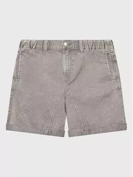 Тканевые шорты стандартного кроя United Colors Of Benetton, серый