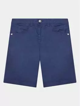Тканевые шорты стандартного кроя United Colors Of Benetton, синий