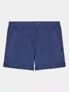 Тканевые шорты стандартного кроя United Colors Of Benetton, синий