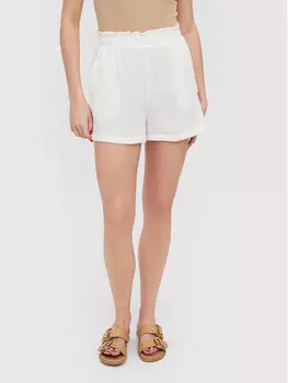Тканевые шорты стандартного кроя Vero Moda, белый